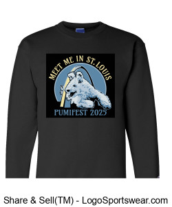 Champion Adult Powerblend Crewneck Sweatshirt Design Zoom